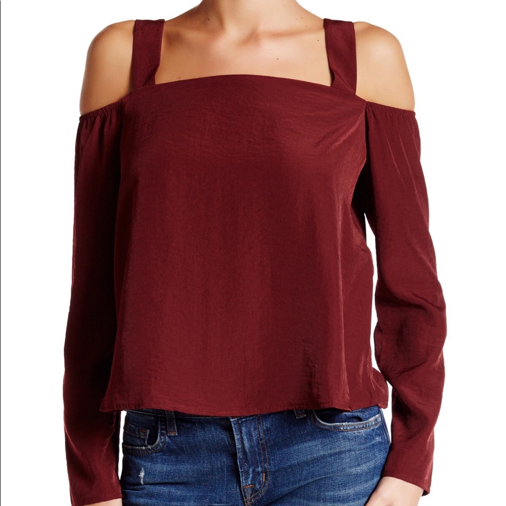 Harlowe and Graham off shoulder blouse